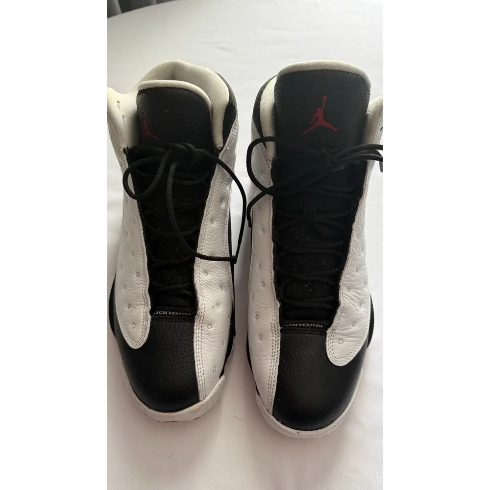 Jordan Air Jordan 13 men's Sneakers Sz 13 White Black Red Leather 414571-104